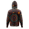 Australia Christmas Custom Hoodie - Personalised Aboriginal Inspired Patterns Hoodie