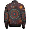 Australia Christmas Custom Bomber Jacket - Personalised Aboriginal Inspired Patterns Bomber Jacket