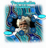 Australia Personalised Aboriginal Custom Polo Shirt - River And Turtles Dot Art Painting Blue Polo Shirt