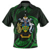 Australia South Sea Islanders Polo Shirt - Solomon Islands Green Tribal Wave Pattern Polo Shirt