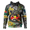 Australia Rainbow Serpent Aboriginal Hoodie - Dreamtime Rainbow Serpent Creates Australia Hoodie