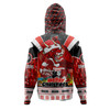 St. George Illawarra Dragons Christmas Custom Hoodie - Dragons Santa Aussie Big Things Hoodie