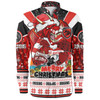 St. George Illawarra Dragons Christmas Custom Long Sleeve Shirt - Dragons Santa Aussie Big Things Long Sleeve Shirt