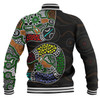Australia Rainbow Serpent Aboriginal Baseball Jacket - Dreamtime Rainbow Serpent Contemporary Style Baseball Jacket