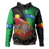 Australia Aboriginal Custom Hoodie - The Rainbow Serpent Dreamtime Give Shape To The Earth Hoodie