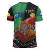 Australia Aboriginal Custom T-shirt - The Rainbow Serpent Dreamtime Give Shape To The Earth T-shirt