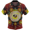 Australia Aboriginal Custom Hawaiian Shirt - The Rainbow Serpent Dreaming Spirit Art Hawaiian Shirt