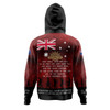 Australia Anzac Day Hoodie - Australia and New Zealand Warriors All gave some Some Gave All Red Hoodie