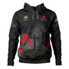 New Zealand Anzac Day Hoodie - New Zealand Remember Black Hoodie New Zealand Anzac Day Hoodie - New Zealand Remember Black Hoodie