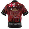Australia Anzac Day Polo Shirt - Australia and New Zealand Warriors All gave some Some Gave All Red Polo Shirt