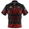 Australia Anzac Day Polo Shirt - Their Names Liveth Forevermore Polo Shirt