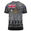 Australia Anzac Day T-shirt - Australia and New Zealand Warriors All gave some Some Gave All Black T-shirt