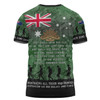 Australia Anzac Day T-shirt - Australia and New Zealand Warriors All gave some Some Gave All Green T-shirt