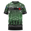 Australia Anzac Day T-shirt - Australia and New Zealand Warriors All gave some Some Gave All Green T-shirt