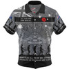 Australia Anzac Day Hawaiian Shirt - Australia and New Zealand Warriors All gave some Some Gave All Black Hawaiian Shirt