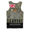 Australia Anzac Day Men Singlet - Australia and New Zealand Warriors All gave some Some Gave All Men Singlet