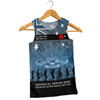 Australia Anzac Day Men Singlet - Australia and New Zealand Warriors All gave some Some Gave All Blue Men Singlet