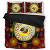 Australia Aboriginal Bedding Set - The Rainbow Serpent Dreaming Spirit Art Bedding Set