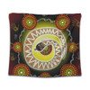Australia Aboriginal Tapestry - The Rainbow Serpent Dreaming Spirit Art Tapestry