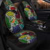 Australia Rainbow Serpent Aboriginal Car Seat Cover - Dreamtime Rainbow Serpent Contemporary Car Seat Cover