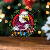 Manly Warringah Sea Eagles Christmas Acrylic And Wooden Ornament - Merry Christmas Our Beloved Team