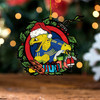 Parramatta Eels Christmas Acrylic And Wooden Ornament - Merry Christmas Our Beloved Team