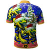 Parramatta Eels Christmas Polo Shirt - Custom Merry Chrissy Parramatta Eels Indigenous Polo Shirt