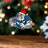 Canterbury-Bankstown Bulldogs Christmas Acrylic And Wooden Ornament - Special Ugly Christmas Bulldogs Ornament