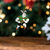 South Sydney Rabbitohs Acrylic And Wooden Ornament - Special Ugly Christmas Rabbitohs Ornament
