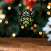 Canberra Raiders Christmas Acrylic And Wooden Ornament - Special Ugly Christmas Raiders Ornament