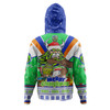 Canberra Raiders Christmas Custom Hoodie - Canberra Viking Santa Aussie Big Things Hoodie