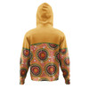 Australia Aboriginal Custom Hoodie - Abstract Seamless Pattern With Aboriginal Inspired Hoodie