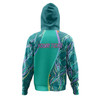 Australia Aboriginal Custom Hoodie - Turquoise Dot Dreamtime Hoodie