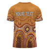 Australia Aboriginal Custom T-shirt - Brown Aboriginal Dot T-shirt