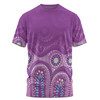 Australia Aboriginal Custom T-shirt - Purple Aboriginal Dot T-shirt