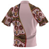 Australia Aboriginal Custom Hawaiian Shirt - Aboriginal Inspired With Pink Background Hawaiian Shirt