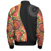 Australia Aboriginal Custom Bomber Jacket - Aboriginal Art Style Abstract Bomber Jacket