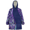 Australia Aboriginal Custom Snug Hoodie - Purple Dot Dreamtime Snug Hoodie