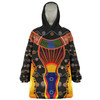 Australia Aboriginal Custom Snug Hoodie - Indigenous Dot With Boomerang Inspired Snug Hoodie