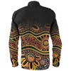 Australia Aboriginal Custom Long Sleeve Shirt - Dot In Aboriginal Style Long Sleeve Shirt