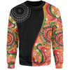Australia Aboriginal Custom Sweatshirt - Aboriginal Art Style Abstract Sweatshirt