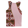 Australia Aboriginal Custom Men Singlet - Aboriginal Inspired With Pink Background Men Singlet