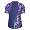 Australia Aboriginal Custom Rugby Jersey - Purple Dot Dreamtime Rugby Jersey