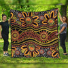 Australia Aboriginal Quilt - Dot In Aboriginal Style Quilt