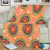 Australia Aboriginal Blanket - Abstract Seamless Pattern With Aboriginal Inspired Blanket