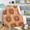 Australia Aboriginal Blanket - Abstract Seamless Pattern With Aboriginal Inspired Blanket