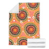 Australia Aboriginal Blanket - Abstract Seamless Pattern With Aboriginal Inspired Blanket