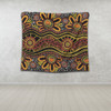 Australia Aboriginal Tapestry - Dot In Aboriginal Style Tapestry