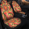 Australia Aboriginal Car Seat Cover - Aboriginal Art Style Abstract Car Seat Cover