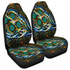 Australia Aboriginal Car Seat Cover - Color Dot Dreamtime Car Seat Cover